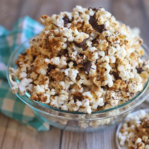 chocolate popcorn