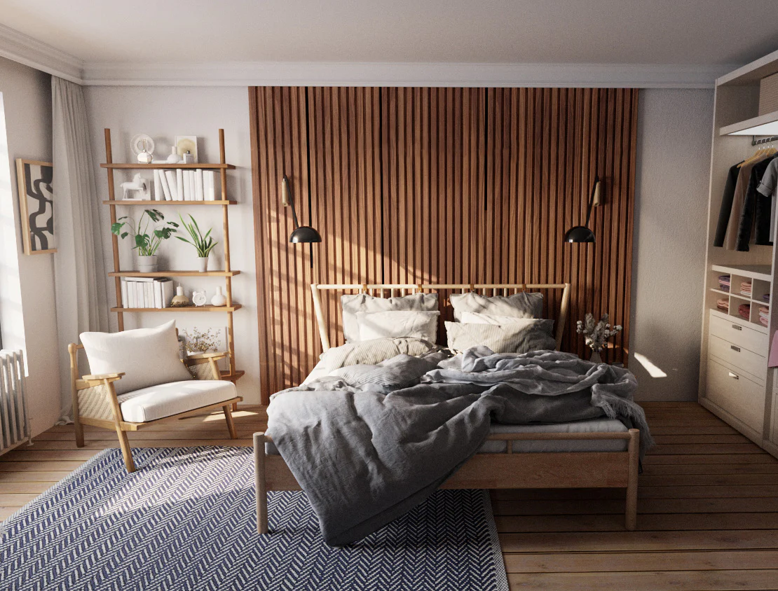 wall paneling stairs
